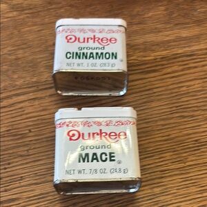 Durkee Ground Cinnamon and Mace Set